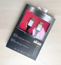 Vivanco HDMI Haute Vitesse 2.1 Ethernet 8K . Avec 8K @ 60Hz . 4K à 120 Hz jusqu'à 48 Go/s (2M)