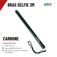 Bras selfie invisible insta360 3m telesin 