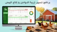 برنامج تسيير الدواجن وإنتاج البيض - Logiciel de gestion de l'élevage et de la production d'œufs