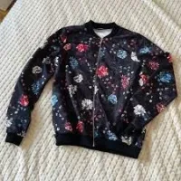 BOMBERS FEMME A FLEUR ORIGINAL USA