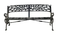 Banc en fonte + en bois 