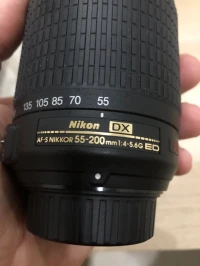 Objectif Nikon 55/200