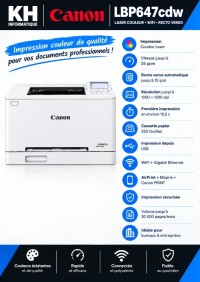 IMPIMANTE LBP647Cdw