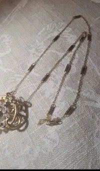 Collier avec broche amovible 18k