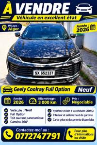 cars-geely-coolray-2026-full-option-bir-mourad-rais-alger-algeria