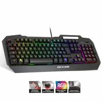 Clavier Gamer Semi-Mécanique Multimedia Support Smartphone Rgb Usb Elite-K40 SPIRIT OF GAMER