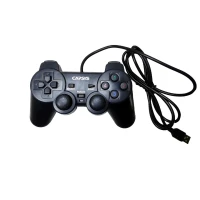 Manette de Jeu avec Dual Shock USB 17 boutons GS306 Capsys