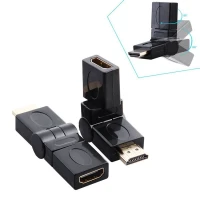 Adaptateur HDMI M/ HDMI F 1.4 Articulaire - 360 HQ