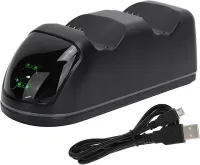 Chargeur de Contrôleur PS4, Double USB Adapté pour Manette de Jeu PS4 TP4-1781 Dobe 