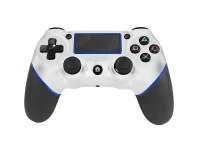 Manette Gaming Bluetooth Pour  PS4 & PC Dual-Shock Rechargeable avec Entrée Jack 3.5mm