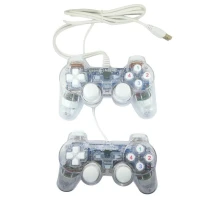 Pack de 2 Manettes Lumineux USB de Jeux pour PC DUALSHOC L700S Lanjue