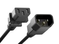 Câble UPS Onduleur 3x1mm2 IEC 320 C14 Male vers IEC 320 C13 Femelle 1.2M Capsys