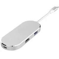 Adaptateur HUB USB Type-C 6 EN 1 USB Type-C to HDMI  / 2 USB 3.0 / SD / TF / USB-C