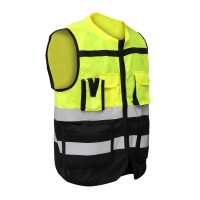 رداء-مهني-gilet-de-signalisation-multipoches-haute-visibilte-الحراش-الجزائر