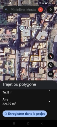 Vente Terrain Mostaganem Mostaganem