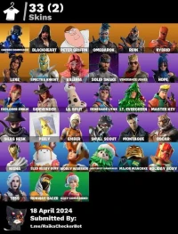 Compte Fortnite 