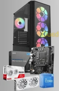 CONFIG PC GAMER : INTEL i5-12400F/16GB/RX 6600 8GB