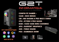CONFIG PC GAMER RYZEN 5 PRO 5655G/16G/RADEON