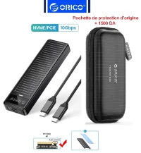 Boîtier / Rack Externe ORICO USB C Pour Disque SSD M.2 NVME PCI-Express
