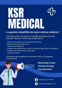 Logiciel de gestion de cabinet medical - Ksr Medical