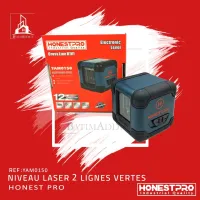 NIVEAU LASER 2 LIGNES H1V1 VERTES HonestPro