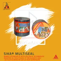 BANDE D'ÉTANCHÉITÉ BITUMINEUSE 10M/10CM SIKA MULTISEAL 