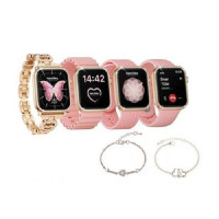 original-pour-femmes-haino-teko-g10-mini-hd-ips-amolded-display-4-pairs-strap-2-free-bracelets-pink-ain-naadja-alger-algerie