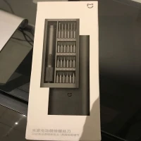 Xiaomi-Kit tournevis électrique embout acier boîte entièrement métal 2 vitesses 24 pièces Mijia