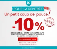 Promo -10 %