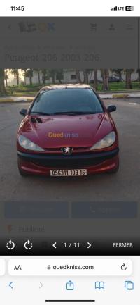 سيارات-peugeot-206-2003-الحراش-الجزائر