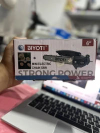  منشار كهربائي صغير  BIYOTI 6 Mini Electric Chain Saw