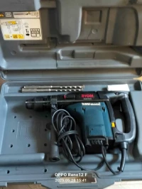 RYOBI 45MM SDS MAX ROTARY HAMMER, 1150W, ED450E 