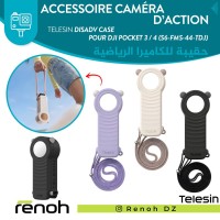 أكسسوارات-الأجهزة-accessoire-camera-daction-telesin-disadv-case-pour-dji-osmo-pocket-3-4-s6-fms-44-tdj-avec-strap-بئر-خادم-الجزائر