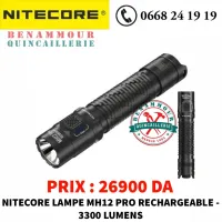 NITECORE LAMPE MH12 PRO 3300 LUMENS RECHARGEABLE 