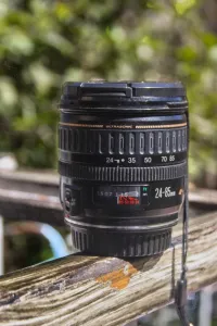   objectif 24 85 canon avec filtre nd 