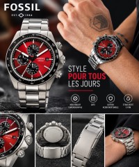 رجال-montre-fossil-hommes-العاشور-الجزائر