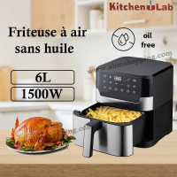 robots-mixeurs-batteurs-friteuse-air-fryer-kitchen-lab-6l-dar-el-beida-alger-algerie