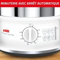 Cuiseur vapeur Seb inox 