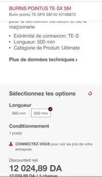 Burin hilti