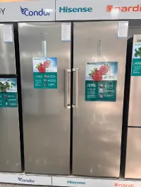 Réfrigérateur hisense Twin no-frost inox 