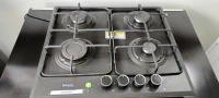 Promo Plaque de cuisson geant 4 feux inox / noir 