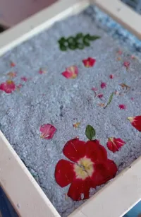Papier artisanale recyclé 