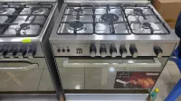 Promotion cuisinière maxwell 5 feux inox ventilé 90cm