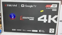 Promotion téléviseur stream 43 pouces 4K Google tv 4k soundpro