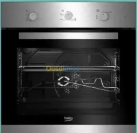 Promotion four encastrable beko gaz electrique ventilé inox 