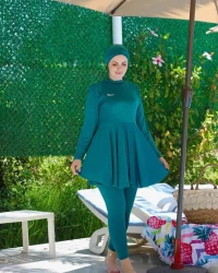 Burkini maillot hijeb مايو حجاب صولد solde
