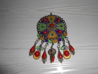 BROCHE ANCIEN EN ARGENT + UNE BAGUE