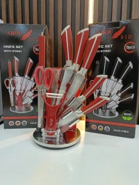 Ensemble de couteau de cuisine 9PCS 