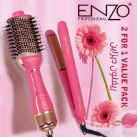 lisseurs-et-brosses-enzo-pack-2en1-brosse-lisseur-volumateur-one-step-combo-revlon-design-kolea-tipaza-algerie