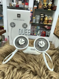 MINI VENTILATEUR DE COU NECK FAN مروحة العنق القابلة للشحن